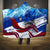 Belize One Flag One Heart Hooded Blanket Caribbean Heartbeat - Where Compass Meets Culture