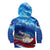 Belize One Flag One Heart Kid Hoodie Caribbean Heartbeat - Where Compass Meets Culture