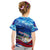 Belize One Flag One Heart Kid T Shirt Caribbean Heartbeat - Where Compass Meets Culture