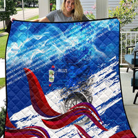 Belize One Flag One Heart Quilt Caribbean Heartbeat - Where Compass Meets Culture