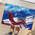 Belize One Flag One Heart Rubber Doormat Caribbean Heartbeat - Where Compass Meets Culture