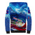 Belize One Flag One Heart Sherpa Hoodie Caribbean Heartbeat - Where Compass Meets Culture