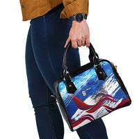 Belize One Flag One Heart Shoulder Handbag Caribbean Heartbeat - Where Compass Meets Culture