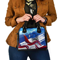 Belize One Flag One Heart Shoulder Handbag Caribbean Heartbeat - Where Compass Meets Culture