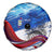Belize One Flag One Heart Spare Tire Cover Caribbean Heartbeat - Where Compass Meets Culture