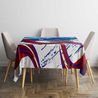 Belize One Flag One Heart Tablecloth Caribbean Heartbeat - Where Compass Meets Culture