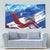 Belize One Flag One Heart Tapestry Caribbean Heartbeat - Where Compass Meets Culture
