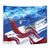 Belize One Flag One Heart Tapestry Caribbean Heartbeat - Where Compass Meets Culture
