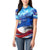 Belize One Flag One Heart Women Polo Shirt Caribbean Heartbeat - Where Compass Meets Culture