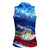 Belize One Flag One Heart Women Sleeveless Polo Shirt Caribbean Heartbeat - Where Compass Meets Culture