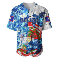 Sea Turtle Belize Baseball Jersey Ocean Soul Tropical Spirit