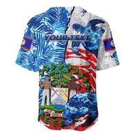 Sea Turtle Belize Baseball Jersey Ocean Soul Tropical Spirit