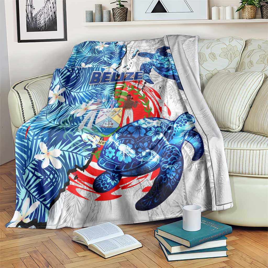 Sea Turtle Belize Blanket Ocean Soul Tropical Spirit