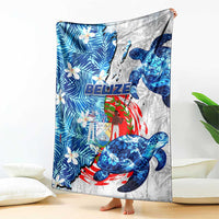 Sea Turtle Belize Blanket Ocean Soul Tropical Spirit
