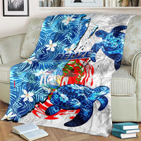 Sea Turtle Belize Blanket Ocean Soul Tropical Spirit