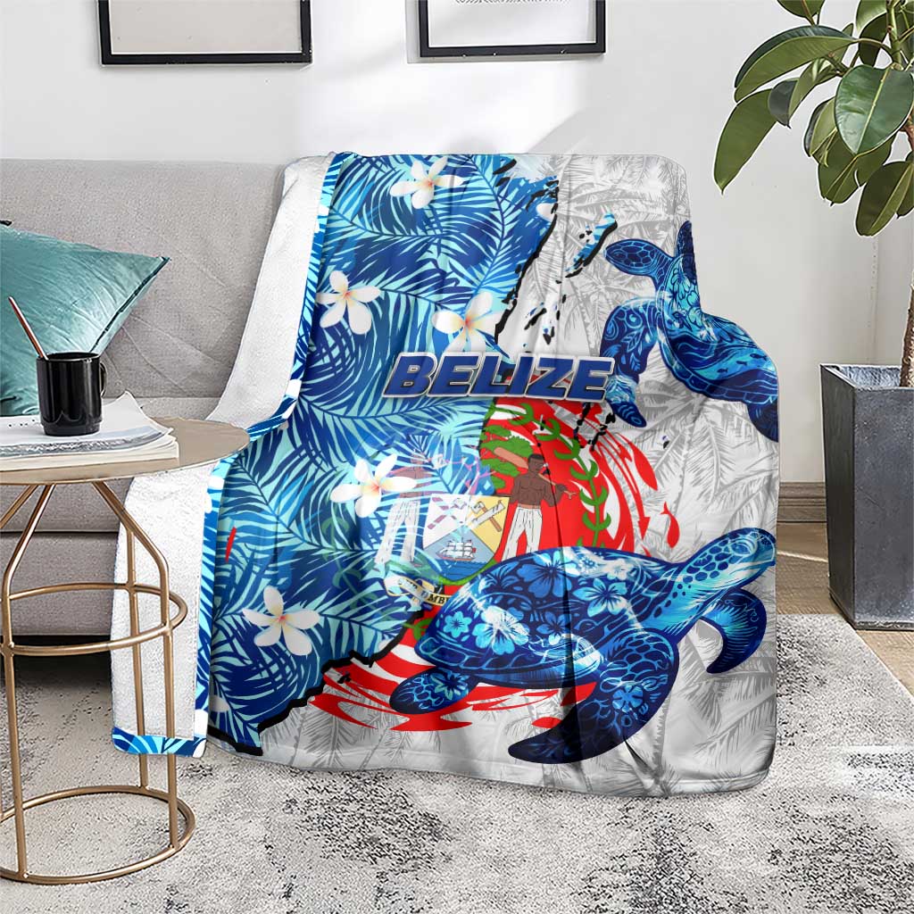 Sea Turtle Belize Blanket Ocean Soul Tropical Spirit