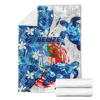Sea Turtle Belize Blanket Ocean Soul Tropical Spirit