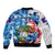 Sea Turtle Belize Bomber Jacket Ocean Soul Tropical Spirit
