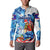 Sea Turtle Belize Button Sweatshirt Ocean Soul Tropical Spirit