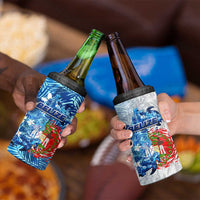 Sea Turtle Belize 4 in 1 Can Cooler Tumbler Ocean Soul Tropical Spirit