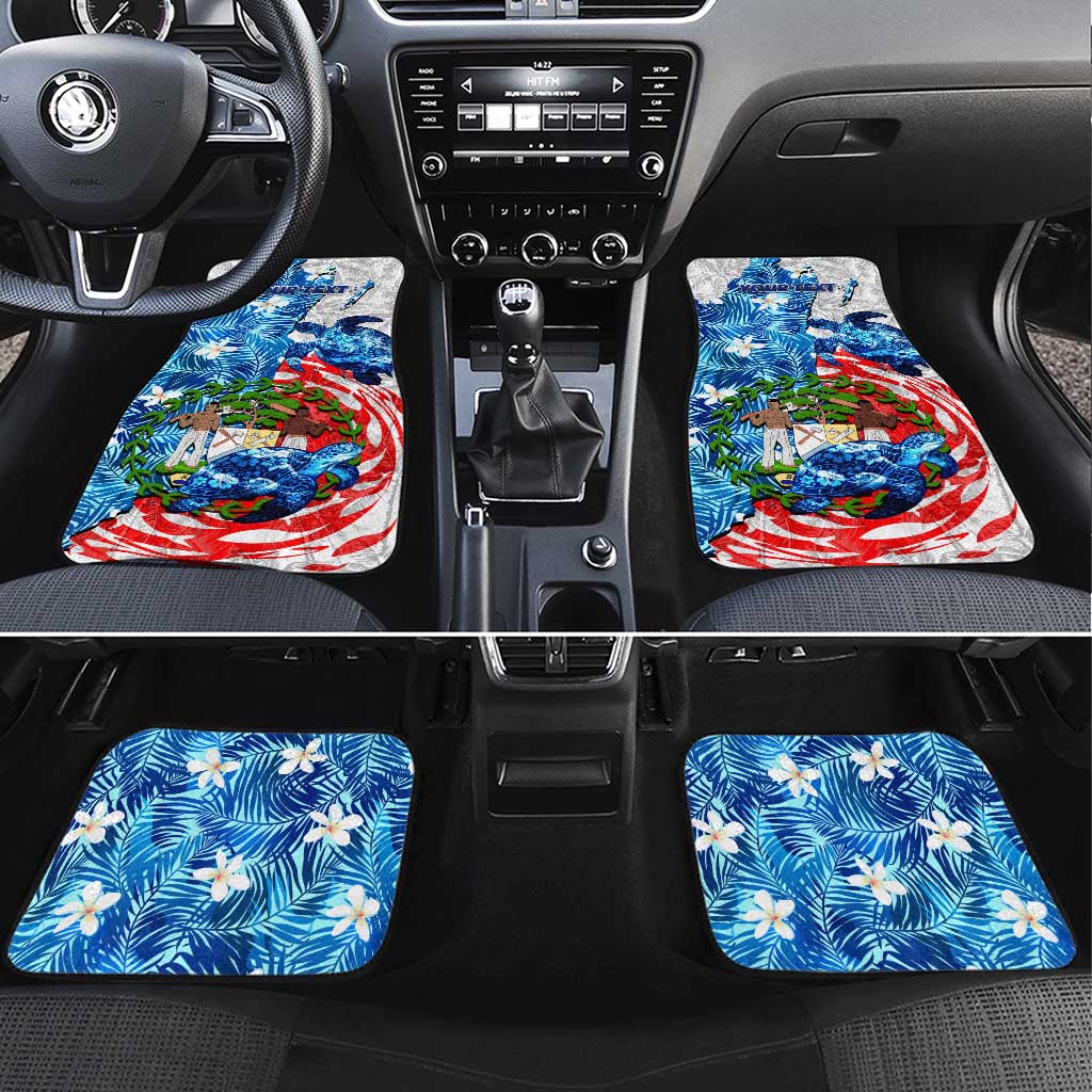 Sea Turtle Belize Car Mats Ocean Soul Tropical Spirit