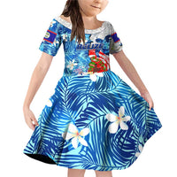 Sea Turtle Belize Family Matching Off Shoulder Short Dress and Hawaiian Shirt Ocean Soul Tropical Spirit