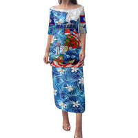 Sea Turtle Belize Family Matching Puletasi and Hawaiian Shirt Ocean Soul Tropical Spirit