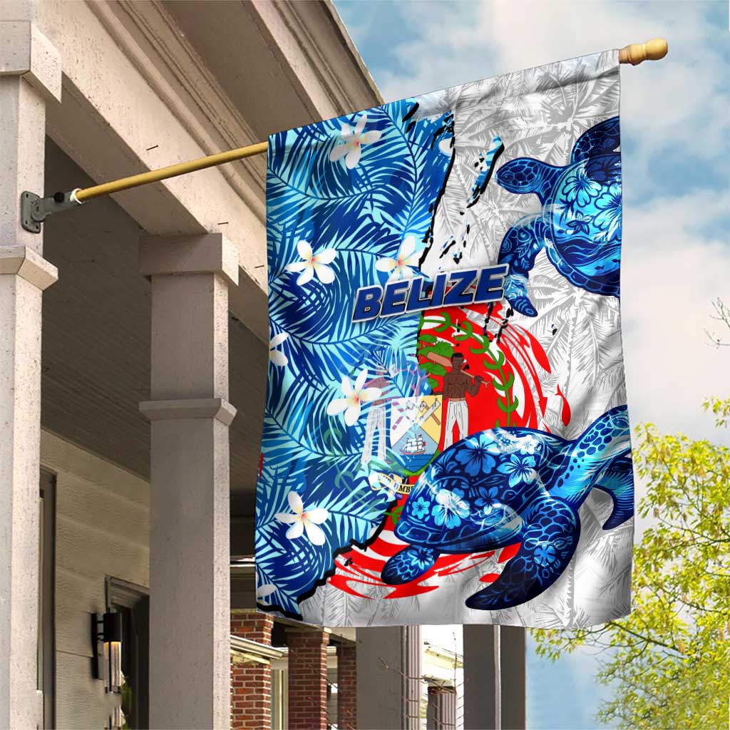 Sea Turtle Belize Garden Flag Ocean Soul Tropical Spirit