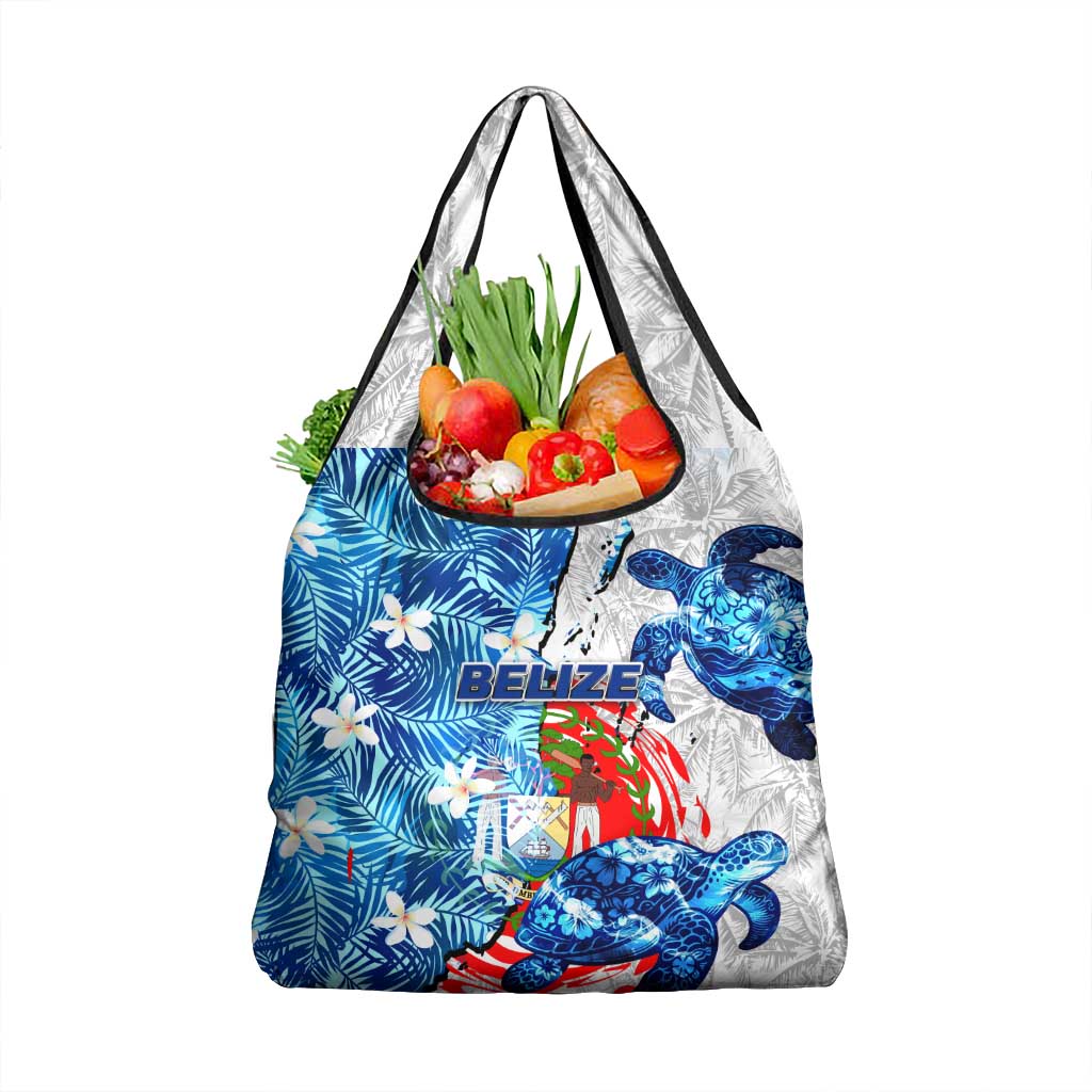 Sea Turtle Belize Grocery Bag Ocean Soul Tropical Spirit