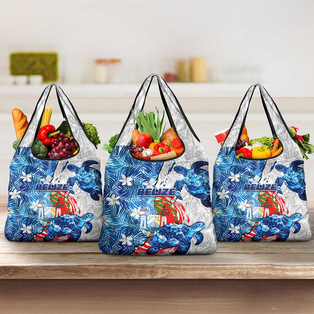 Sea Turtle Belize Grocery Bag Ocean Soul Tropical Spirit