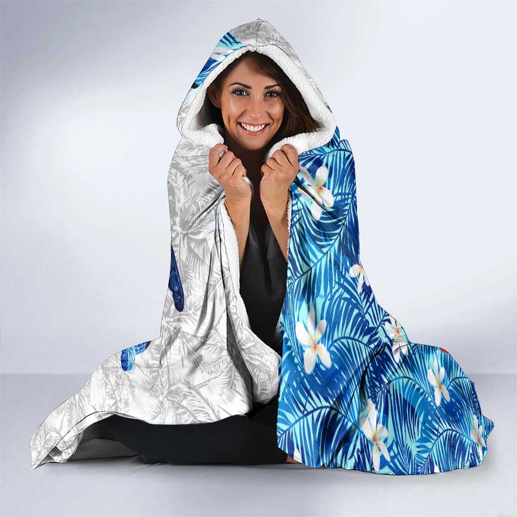 Sea Turtle Belize Hooded Blanket Ocean Soul Tropical Spirit