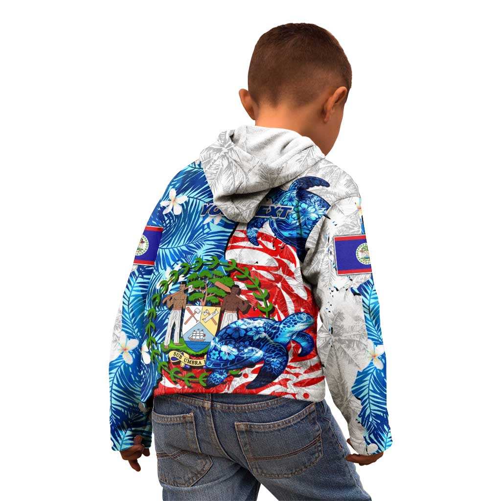 Sea Turtle Belize Kid Hoodie Ocean Soul Tropical Spirit