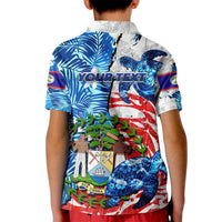 Sea Turtle Belize Kid Polo Shirt Ocean Soul Tropical Spirit