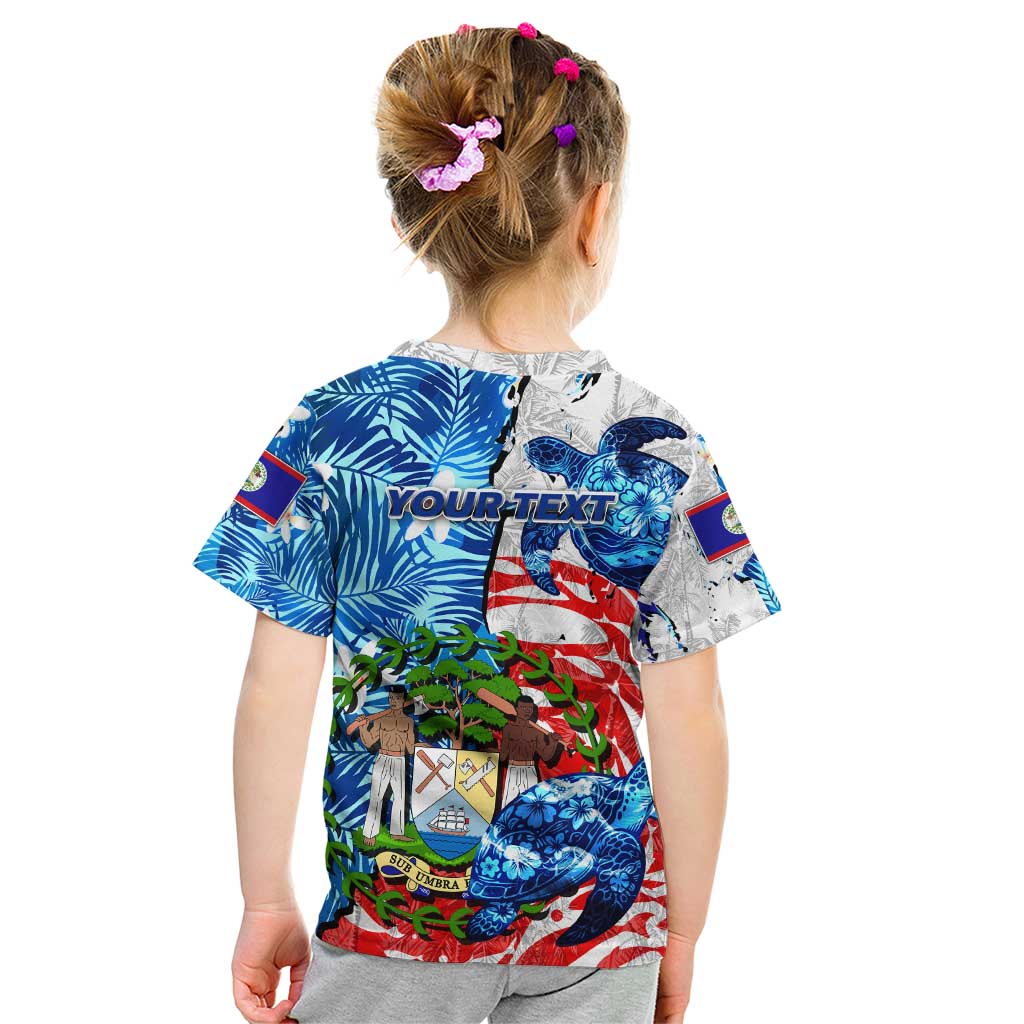 Sea Turtle Belize Kid T Shirt Ocean Soul Tropical Spirit