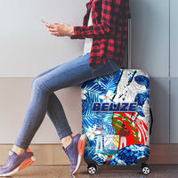 Sea Turtle Belize Luggage Cover Ocean Soul Tropical Spirit