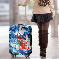 Sea Turtle Belize Luggage Cover Ocean Soul Tropical Spirit