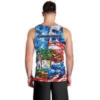 Sea Turtle Belize Men Tank Top Ocean Soul Tropical Spirit