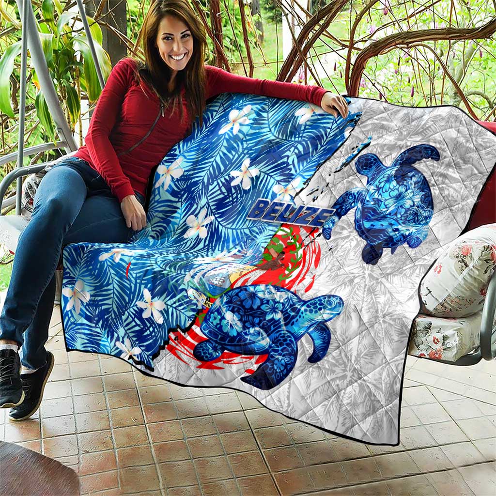 Sea Turtle Belize Quilt Ocean Soul Tropical Spirit
