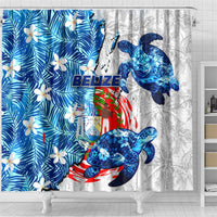 Sea Turtle Belize Shower Curtain Ocean Soul Tropical Spirit