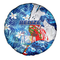 Sea Turtle Belize Spare Tire Cover Ocean Soul Tropical Spirit