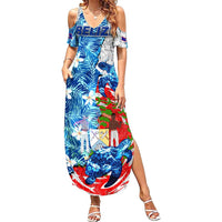 Sea Turtle Belize Summer Maxi Dress Ocean Soul Tropical Spirit