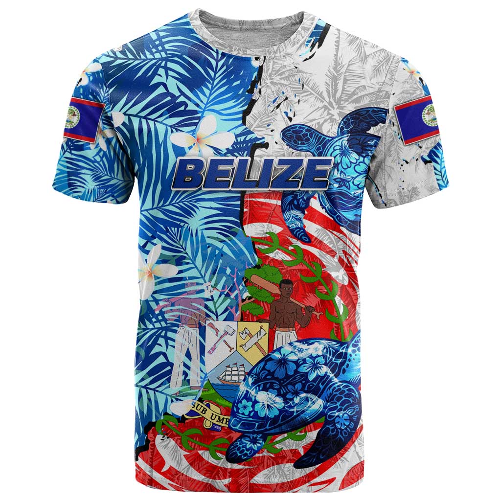 Sea Turtle Belize T Shirt Ocean Soul Tropical Spirit