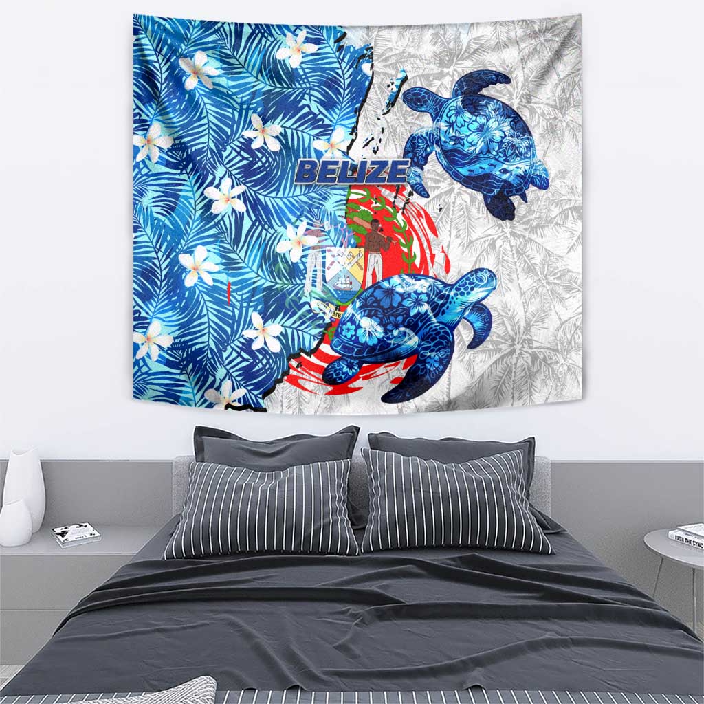 Sea Turtle Belize Tapestry Ocean Soul Tropical Spirit