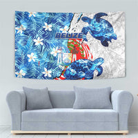 Sea Turtle Belize Tapestry Ocean Soul Tropical Spirit