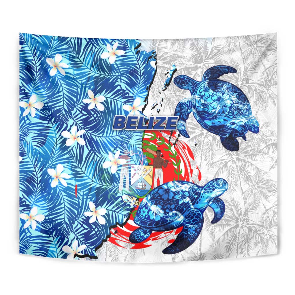 Sea Turtle Belize Tapestry Ocean Soul Tropical Spirit