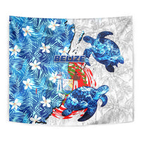 Sea Turtle Belize Tapestry Ocean Soul Tropical Spirit