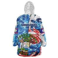 Sea Turtle Belize Wearable Blanket Hoodie Ocean Soul Tropical Spirit