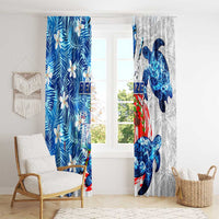 Sea Turtle Belize Window Curtain Ocean Soul Tropical Spirit
