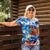 Sea Turtle Belize Women Polo Shirt Ocean Soul Tropical Spirit