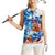 Sea Turtle Belize Women Sleeveless Polo Shirt Ocean Soul Tropical Spirit